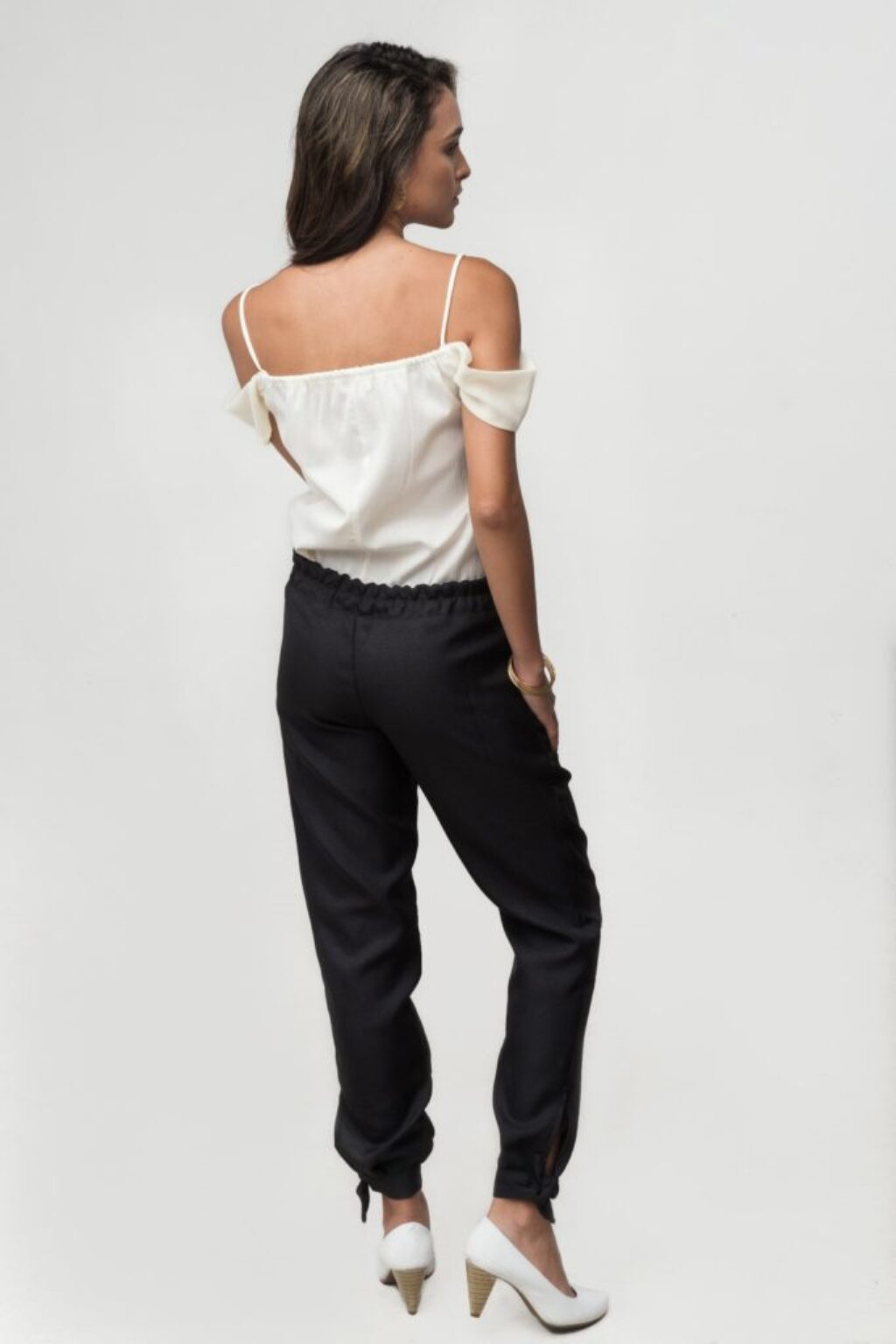 TOP ELIZABETH UNICOLOR - Imagen 3