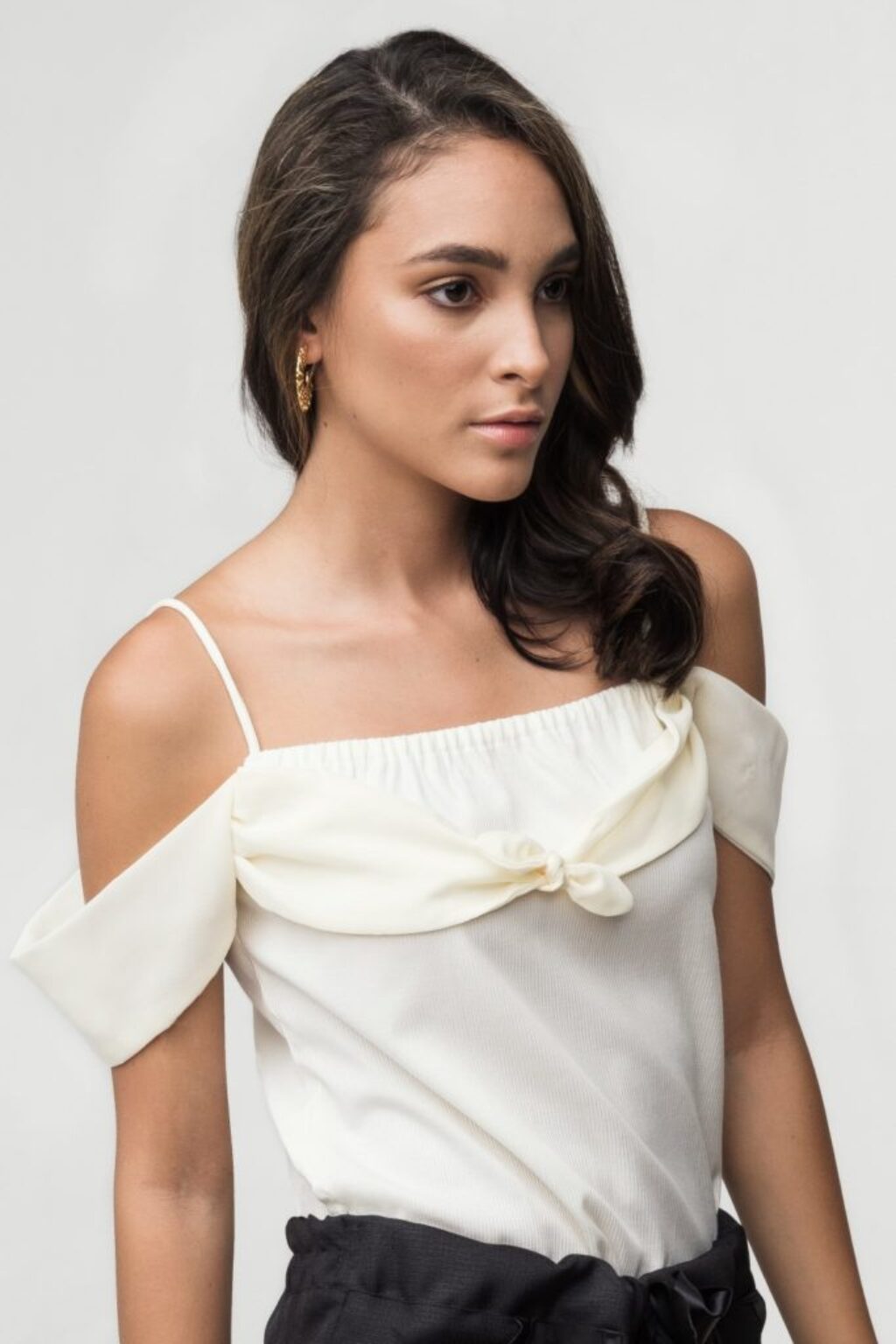 TOP ELIZABETH UNICOLOR